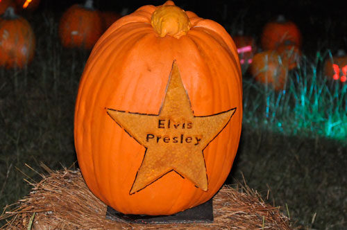 Elvis pumpkin