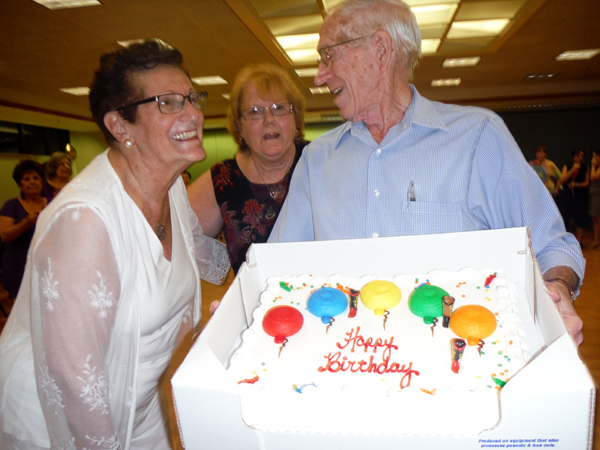 Golda's birthday cake