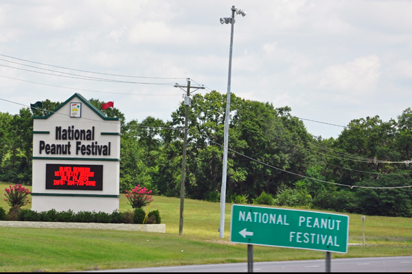 Alabama National Peanut Festival entrance