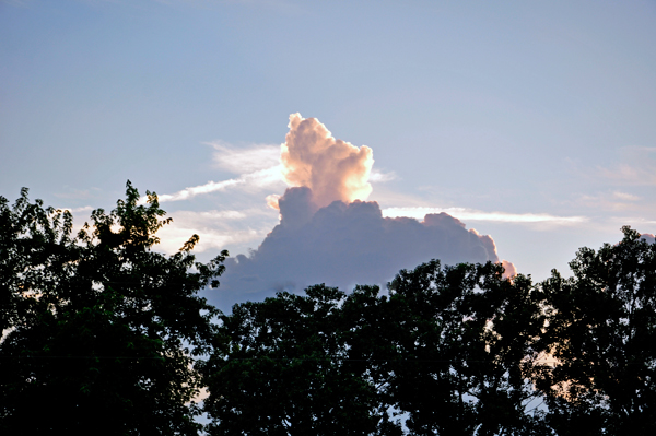 clouds at sunset