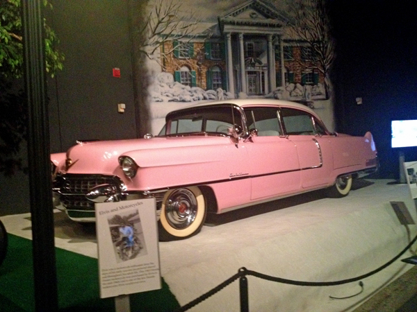 Elvis Presleys pink cadillac