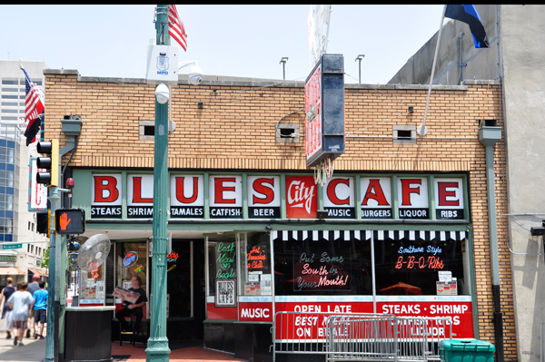 Blues City Cafe on Beale Street