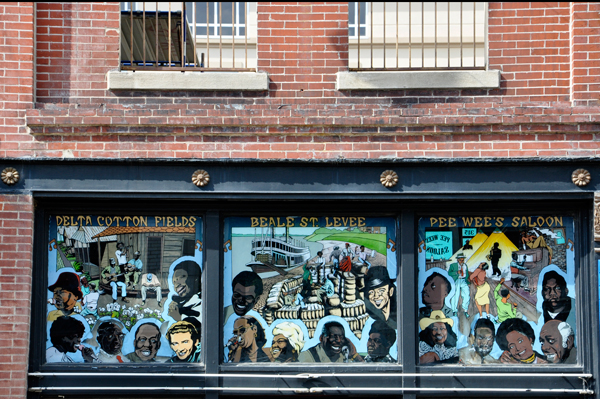 murals on Beale Street