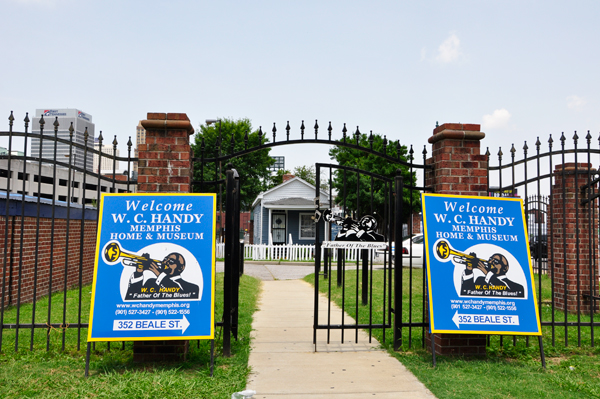 W.C. Handy Museum entrance