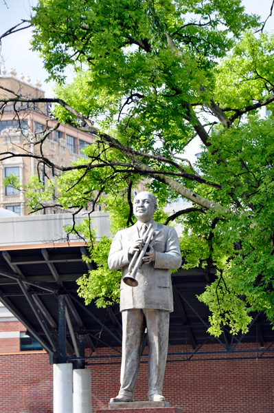 William Christopher Handy statue at Handy Park