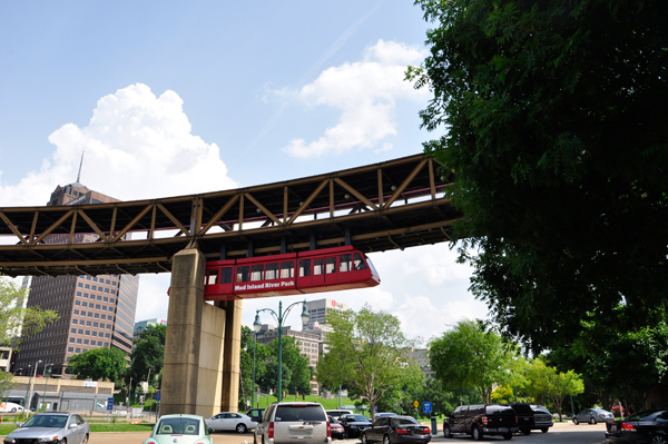 Mud Island monorail