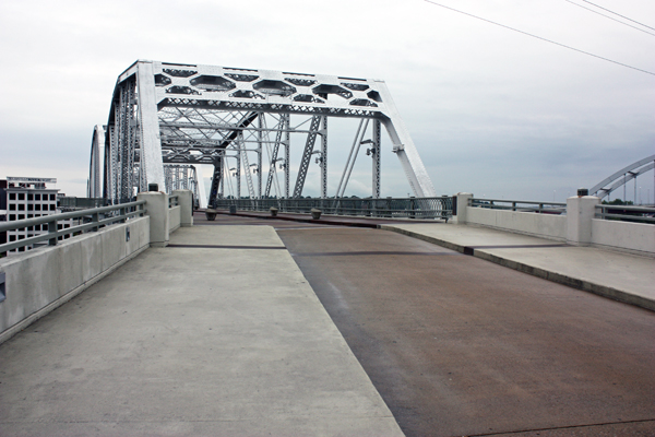 The Shelby Street Pedestrian Bridge