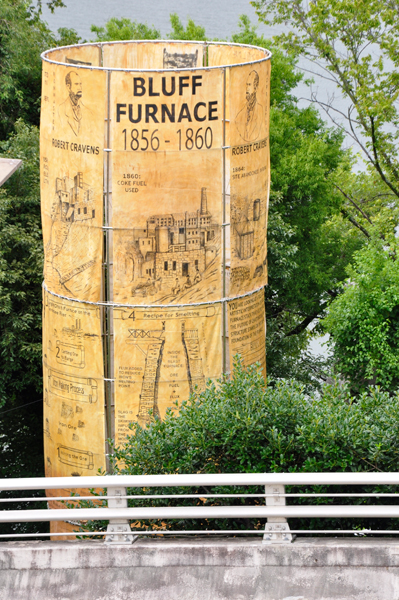 an old bluff furnace