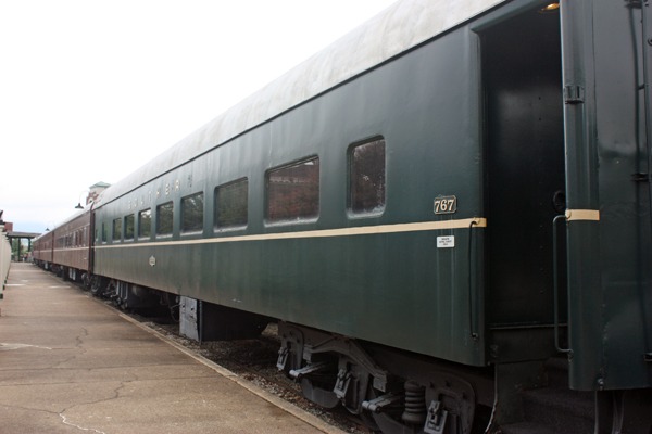 the sleeper car at Chattanooga Choo-Choo