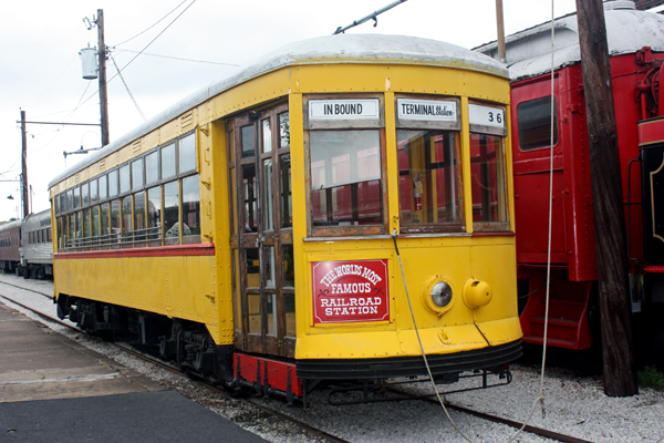 trolley car