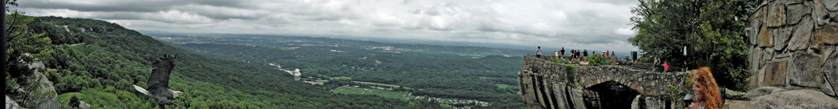 Approaching Lovers Leap