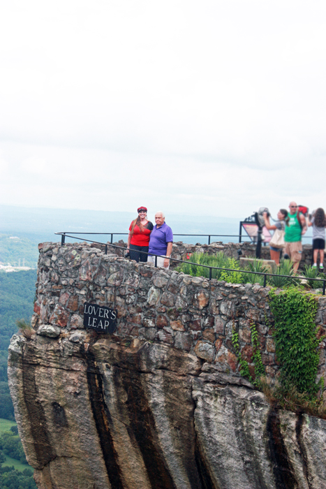 the two RV Gypsies at Lover's Leap