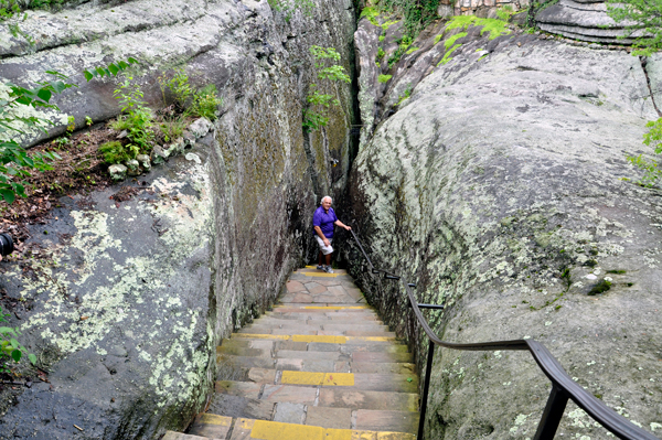 Lee Duquette at FAT MAN'S SQUEEZE AT ROCK CITY