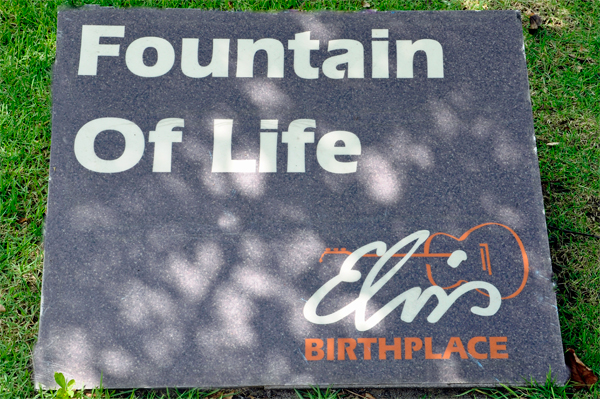 fountain of Life sign