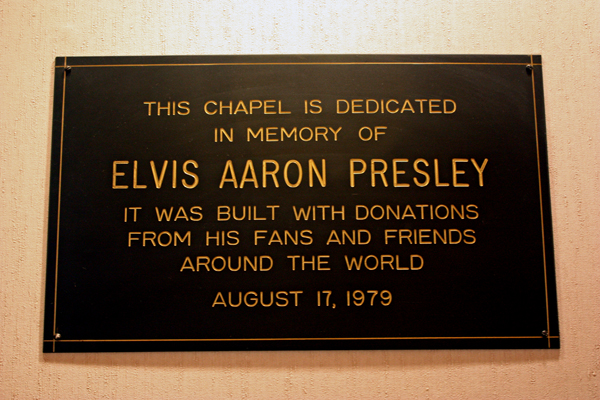 Elvis Preley Memorial Chapel