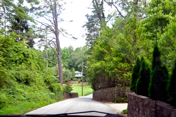 blind corners in the road