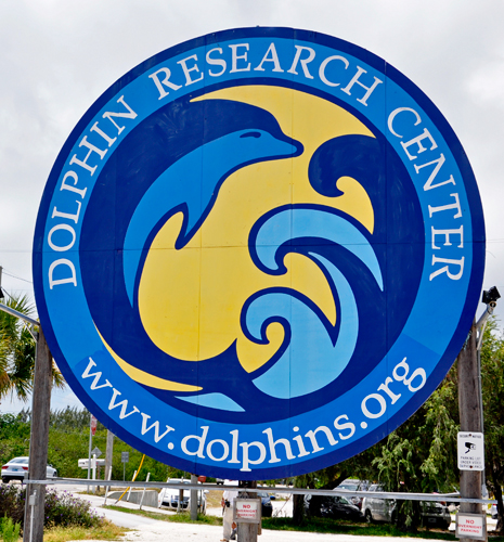 Dolphin Research Center sign