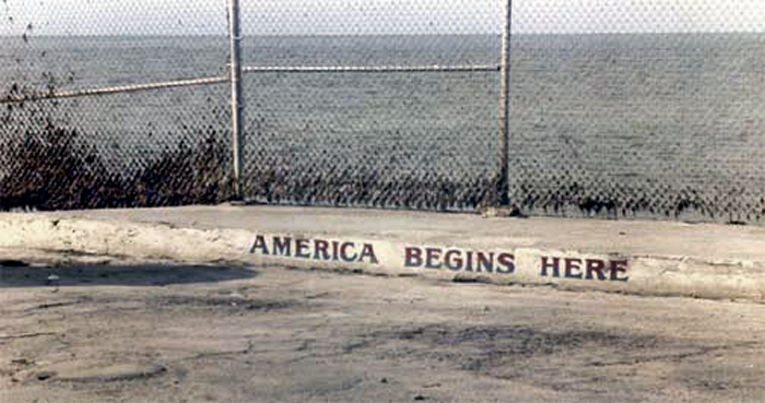 where America begins