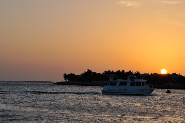 sunset at Mallory Square