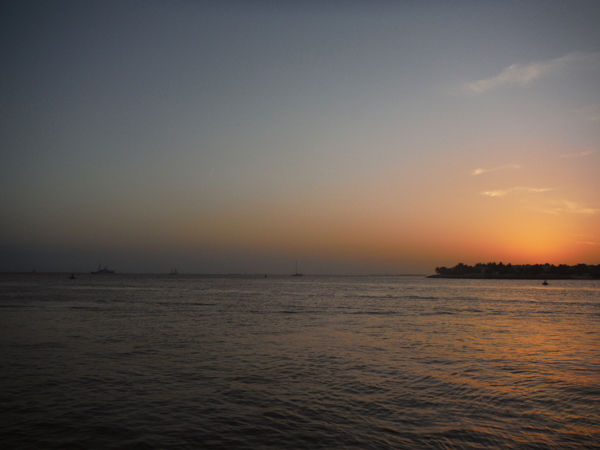 sunset at Mallory Square