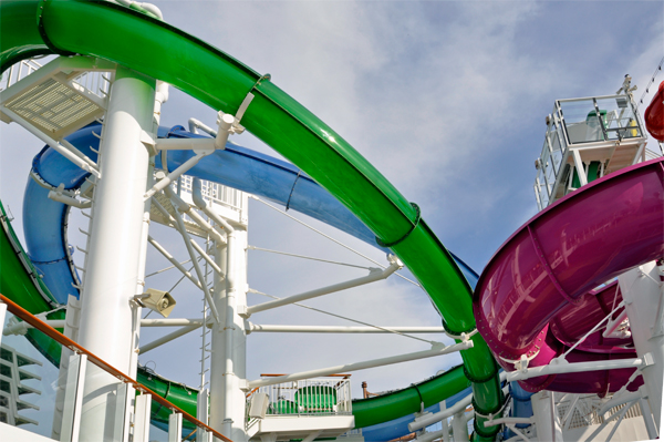 waterslides