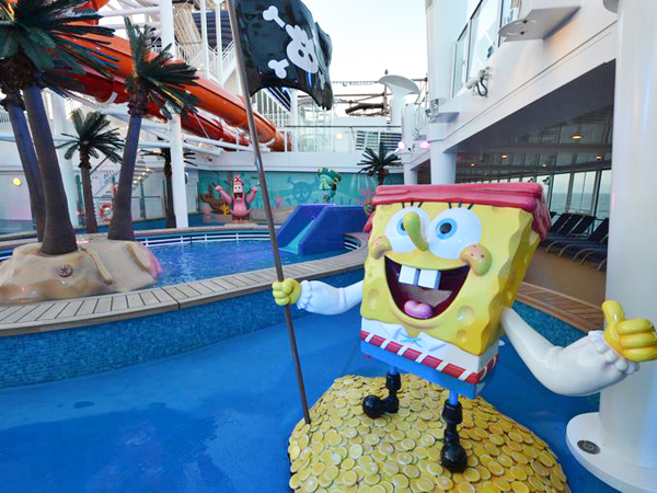 kids area, Sponge Bob