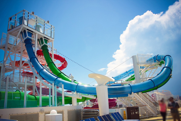 waterslides