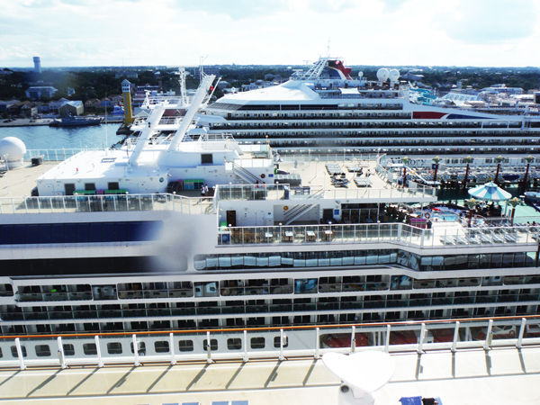 neighboring ships
