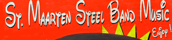 st, Marteen Steel Band Sign