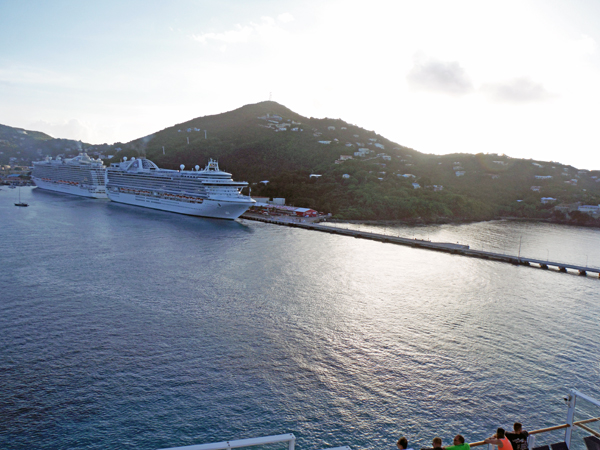 St. Thomas as seen from the Norwegian Getaway