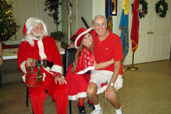 Mr and; Mrs Santa Claus and; Paul