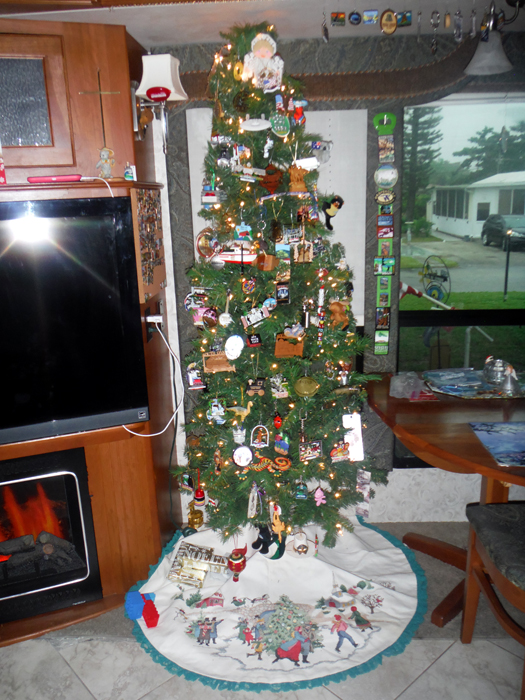 the travel tree of the two RV Gypsies