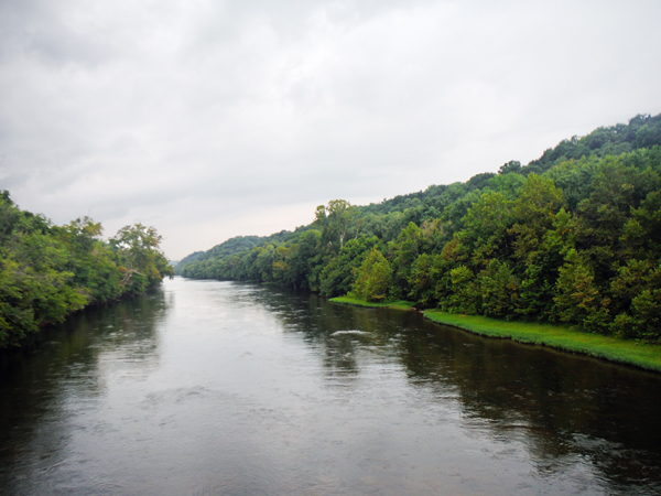 the James River