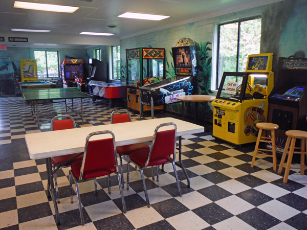 inside the rec room