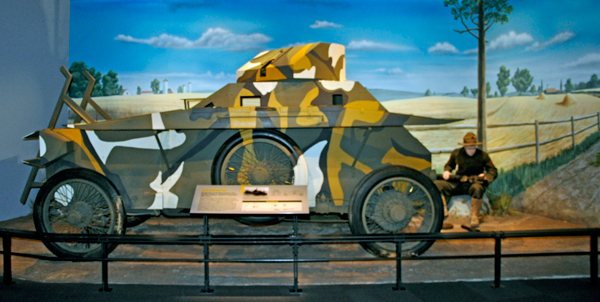 a tank from long ago