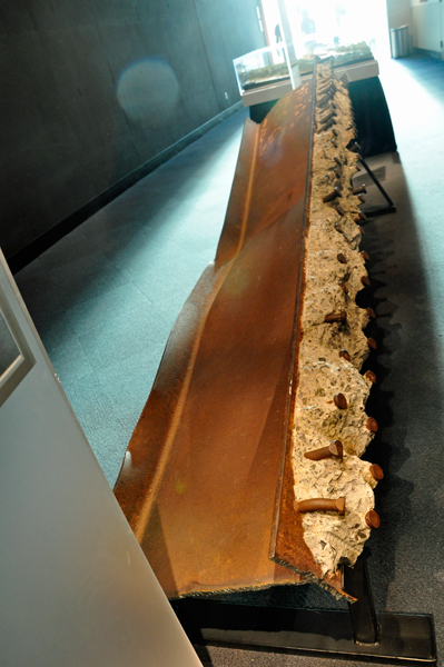 A piece of the World Trade Center I-Beam