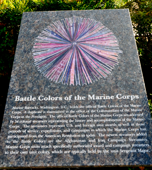 battle colors of the Marine Corps