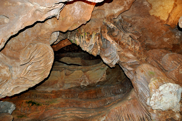 formation in Skyline Caverns