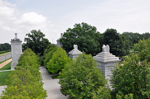 view from the Upper Terrace