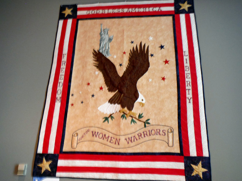 women warriors quilt