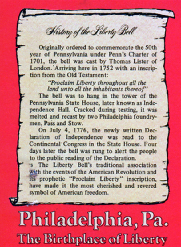history of the Liberty Bell