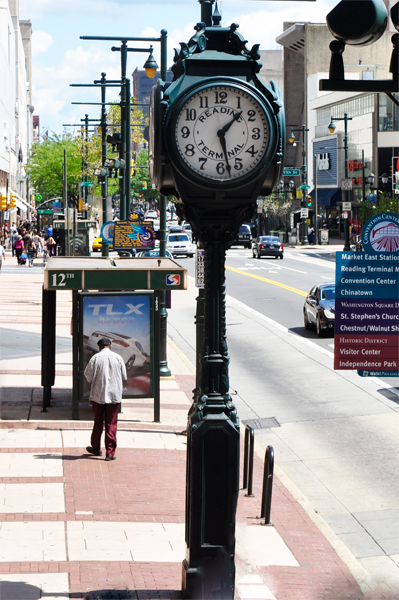 a big clock