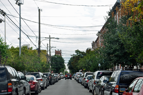 street with no parking available