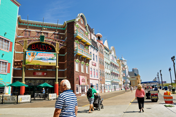 Lee Duquette on the Boardwalk in Atlantic City