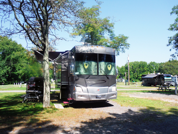 The new yard of the two RV Gypsies