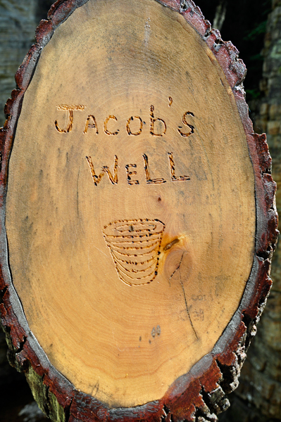 sign: Jacob's Well
