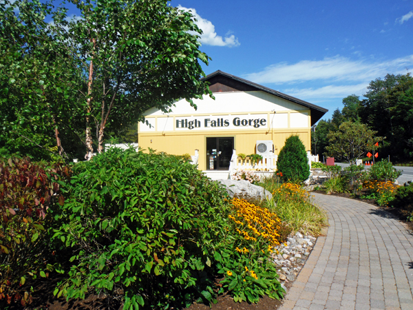 entry to High Falls Gorge