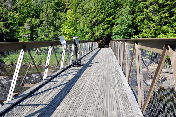 bridge over the Ausable River