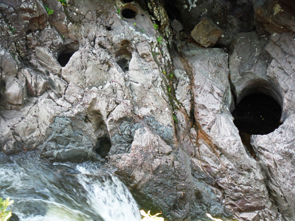 Porridge Potholes and the river