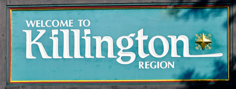 welcome to Killington sign